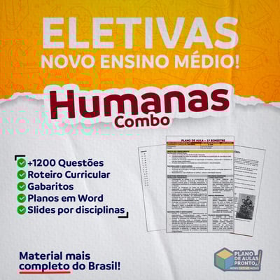 CIÊNCIAS HUMANAS - COMBO